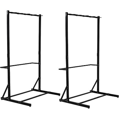 Coucheta Freestanding 5 Bikes Storage Rack, Heavy Duty Vertical Bike Storage Stand for Garage, Indoor Bicycle Organizer, 400 LBS Capacity - 2PACK