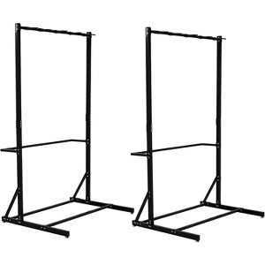 Coucheta Freestanding 5 Bikes Storage Rack, Heavy Duty Vertical Bike Storage Stand for Garage, Indoor Bicycle Organizer, 400 LBS Capacity - 2PACK - 1 of 4