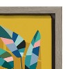 18" x 24" Sylvie Plant Lady Framed Canvas by Rachel Lee Gray - Kate & Laurel All Things Decor: Modern Style, Plastic Frame - 3 of 4
