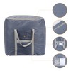 REGALWOVEN Clothing Comforter Closet Organizers Storage Bags with Handles - 3 of 4