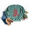 Simply Sage Market Women's Graphic Sweatshirt Whimsical Fa La La - 3 of 4
