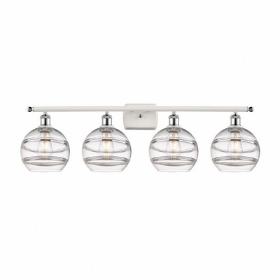 Rochester - 4 Light Bath Vanity In Industrial Style-10.88 Inches Tall and 38 Inches Wide