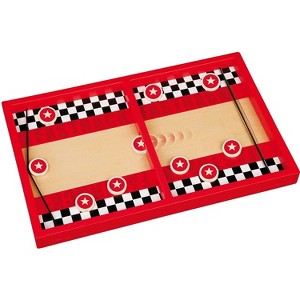 Blue Orange Fastrack All Wooden Family Game, Fast-Paced Dexterity Game for 2 Players, Ages 5+ - 1 of 3