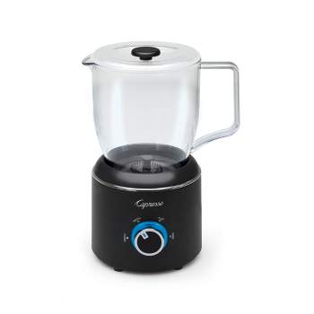 Capresso Automatic Milk Frother/Hot Chocolate Maker Froth Control – Black 207.01