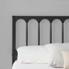 Bed Frame with Vintage Headboard, Modern Platform Bed Frame, Heavy Duty Strong Slat Support - image 4 of 4