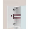 VASAGLE Medicine Cabinet Mirror, Bathroom Mirror with Storage, Bathroom Mirror Cabinet, Wall Mirror Cabinet, Open Compartment, Cloud White - 4 of 4