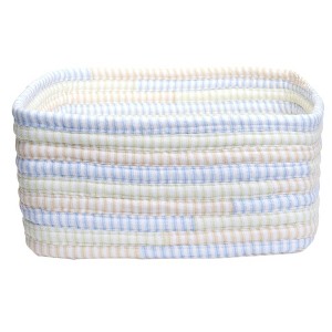 Colonial Mills Ticking Nesting Set - Starlight Set -3 70% Polyester/30% Cotton Rectangle Nest set - 1 of 2