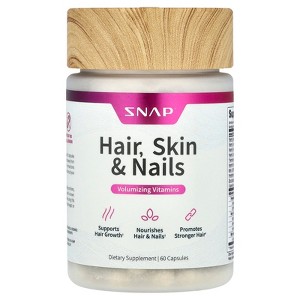 Snap Supplements Hair, Skin & Nails , 60 Capsules - 1 of 2
