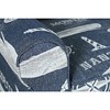 Jofran, Seafarer Coastal Nantucket Cape Nautical Upholstered Accent Chair - 3 of 4