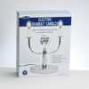 Rite Lite 9" Low Voltage Electric Chrome Plated Sabbath Candle Stick - Silver/White - 2 of 3