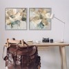 Stupell Industries Abstract Beige Flowers, 24" x 24" - 2 of 4