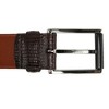 CrookhornDavis Men's Django Turin Tejus Lizard Print Dress Belt - 3 of 4