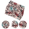 Unique Bargains Women's Widening Knotted Headwrap Black White Red Pink Gray 4 Pcs - 2 of 4