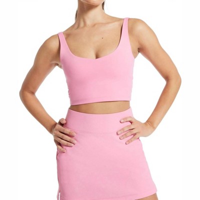 Women's V-Neck Tempo Crop Bra - BANDIER