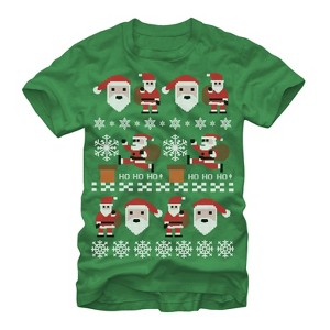 Men's Lost Gods Ugly Christmas Santa Claus T-Shirt - 1 of 4