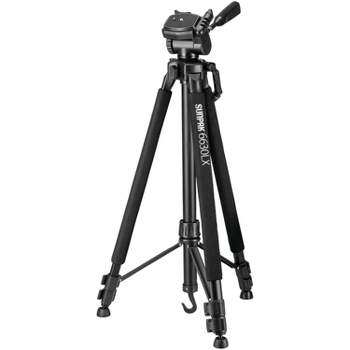 Sunpak® 7-lb.-capacity Tripod With 3-way Pan Head, 50.75-in. Extended  Height, 2001ut : Target
