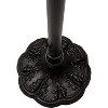 Amora Lighting Tiffany Style Peacock 1-light Torchiere Lamp 72" High - 2 of 3