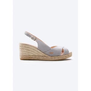 VISCATA Llansa Canvas Espadrille Sandal Wedges - 1 of 4