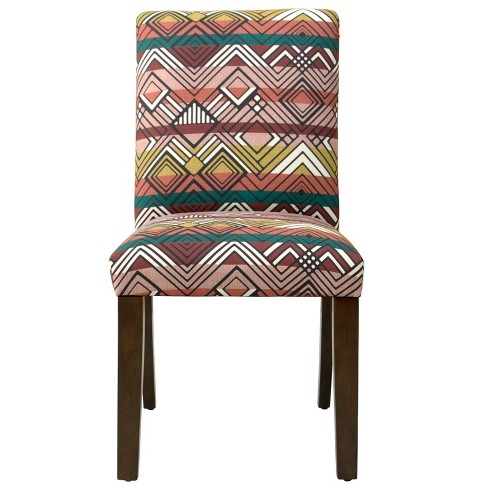 Skyline Furniture Dining Chair in Geometric Mercado Weave