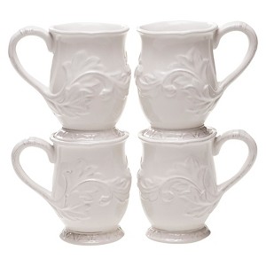 Certified International Firenze Ivory Mug Set of 4 (16 oz.) - 1 of 3