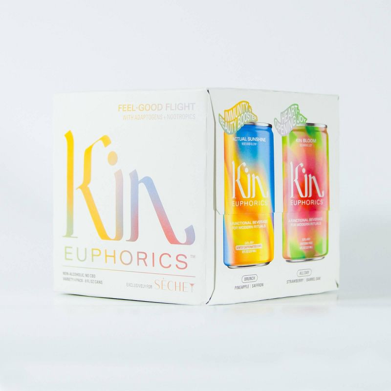 Kin Non-Alc Euphorics Variety Pack - 4pk/8 fl oz Cans, 1 of 8