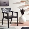 Cire Leather Dining Chair  - Safavieh - 2 of 4