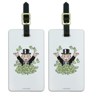 Monopoly Man Money Luggage ID Tags Set of 2 - 1 of 4
