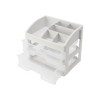 Unique Bargains Clear Makeup Organizer Countertop 1 Pc - 3 of 4