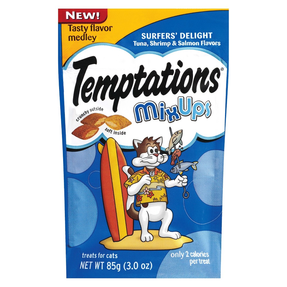 UPC 023100001586 product image for Temptations Mix Ups Surfers' Delight Cat Treats - 3oz | upcitemdb.com