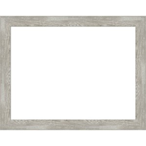 Amanti Art Dove Gray Wash Narrow Framed Magnetic Dry Erase Board - 1 of 4