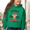 The Juniper Shop Cutest Reindeer At The Pole Toddler Graphic Hoodie - 2 of 3