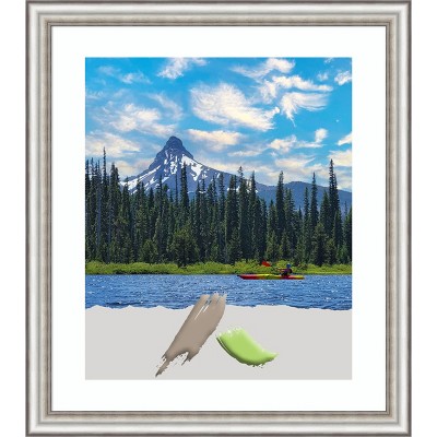 Amanti Art Salon Silver Narrow Picture Frame