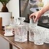 Viski Admiral Decanter and Tumblers - Premium Crystal Clear Glasses, Scotch and Whiskey Barware Gift, 30 Oz and 9 Oz - Set of 8 - 3 of 4