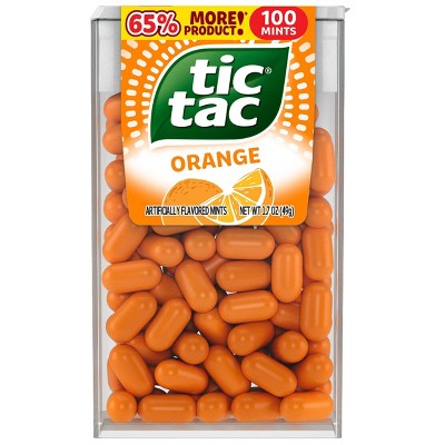 Tic Tac Single Orange 100ct/1.7oz : Target