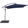 Sonkuki 8.2×8.2FT Outdoor Patio Umbrella, Square Canopy Offset Umbrella for Villa Gardens, Lawns and Yard - 2 of 4