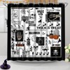 LunaLulinlk Halloween Shower Curtain with Hooks - 2 of 4