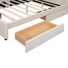 Sapphtopaz Modern Daybed with Upholstered Platform Bed with Wood Slats Support and USB Beds for Apartment, Bedroom - 4 of 4