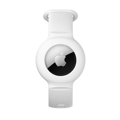 SaharaCase Silicone Wrist Band for Apple AirTag White (AT00020)