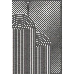 Coolmee Washable Rug Area Rugs for Living Room Abstract Rug Soft Non Slip Low Pile Boho Geometric Carpet for Bedroom Dining Room - 1 of 2