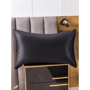 SilkSilky 19Momme 100% Mulberry Silk Pillowcase - Hidden Zipper - 1 of 1