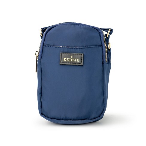 Kedzie Crosstown Crossbody Zipper Bag Navy : Target