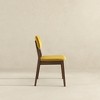 Vynxaria Dark Yellow Dining Chairs - Set of 2 for Mid-Century Charm - 3 of 4