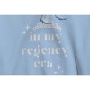 Rerun Island Women's In My Regency Era Long Sleeve Oversized Graphic Cotton Sweatshirt Hoodie - image 2 of 3