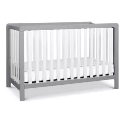 Carter's by DaVinci Colby 4-in-1 Low-profile Convertible Crib - Gray and White