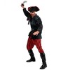 Joyfy Halloween Costume for Adult Men Captain Hook Pirate Costume for Men – Complete High-Quality Set-M - 4 of 4