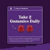Melatonin 5mg Natural Sleep Aid Gummies, Blackberry Flavor, Nature's Craft, 60ct - 3 of 3