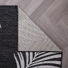 World Rug Gallery Contemporary Palm Leaves Textured Flat Weave Indoor/Outdoor Area Rug - image 4 of 4