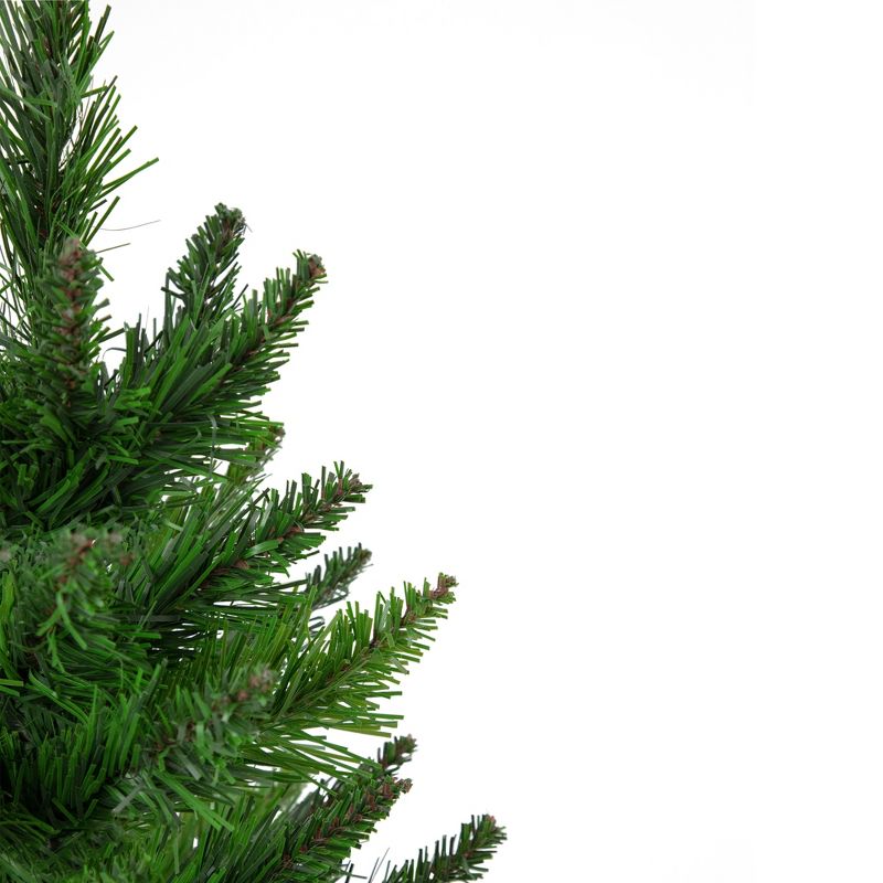 Northlight 1.5 FT Mini Balsam Pine Medium Artificial Christmas Tree in Burlap Base - Unlit, 6 of 8