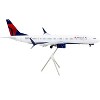 Boeing 737-900ER Commercial Aircraft with Flaps Down White with Blue and Red Tail 1/200 Diecast Model Airplane by GeminiJets - 2 of 3