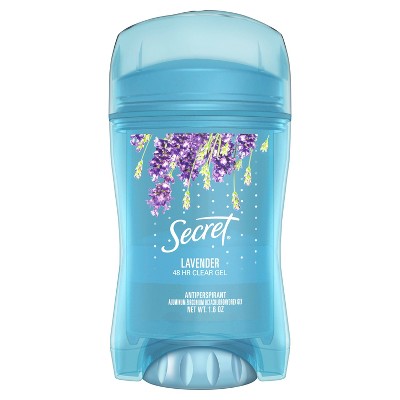 Secret Fresh Deodorant Clear Gel Luxe Lavender - Trial Size - 1.6oz